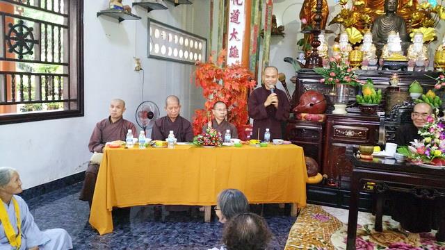 Đạo tràng Bát quan trai Tổ đình Thiên Bửu tổ chức lễ tri ân Tam bảo và tổng kết cuối năm.