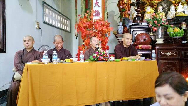 Đạo tràng Bát quan trai Tổ đình Thiên Bửu tổ chức lễ tri ân Tam bảo và tổng kết cuối năm.