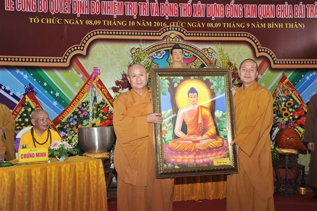 Thanh Hóa: Lễ công bố quyết định bổ nhiệm trụ trì chùa Bái Chăm
