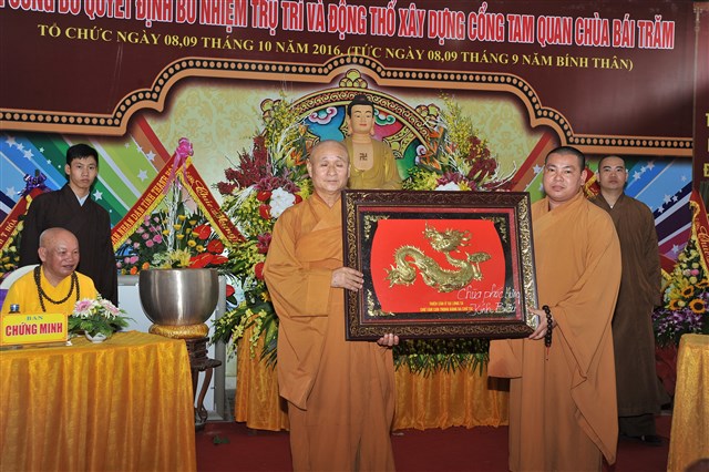 Thanh Hóa: Lễ công bố quyết định bổ nhiệm trụ trì chùa Bái Chăm