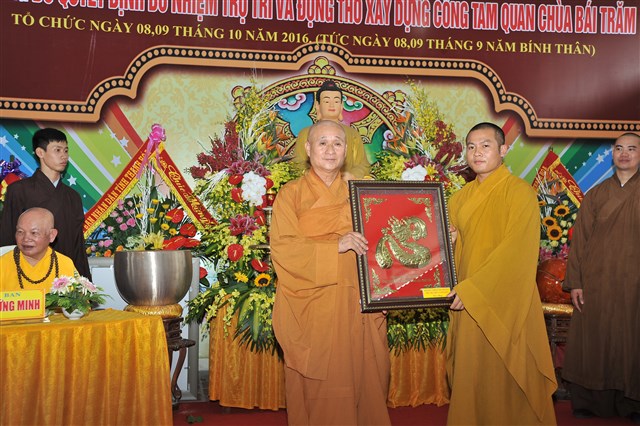 Thanh Hóa: Lễ công bố quyết định bổ nhiệm trụ trì chùa Bái Chăm