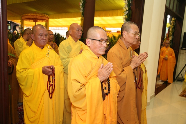 TT. Huế: Ban Trị sự GHPGVN tỉnh kính viếng tang lễ Cố HT. Thích Chơn Thiện