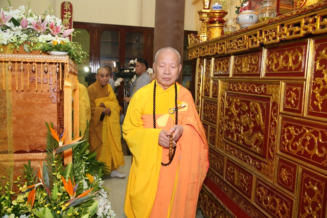 TT. Huế: Ban Trị sự GHPGVN tỉnh kính viếng tang lễ Cố HT. Thích Chơn Thiện