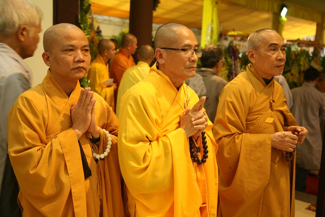 TT. Huế: Ban Trị sự GHPGVN tỉnh kính viếng tang lễ Cố HT. Thích Chơn Thiện