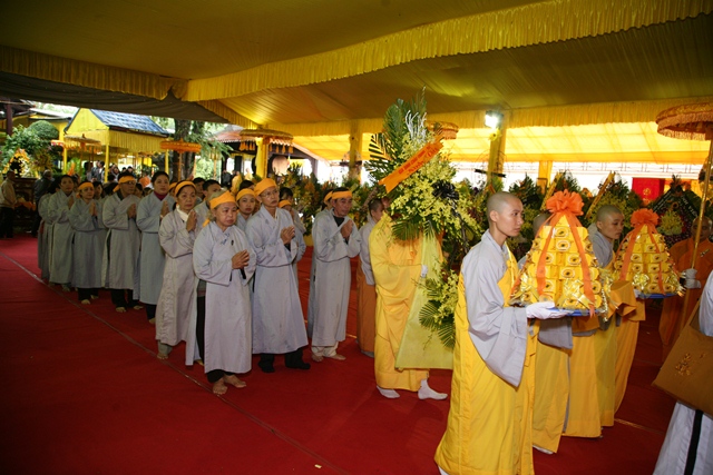 TT. Huế: Ban Trị sự GHPGVN tỉnh kính viếng tang lễ Cố HT. Thích Chơn Thiện