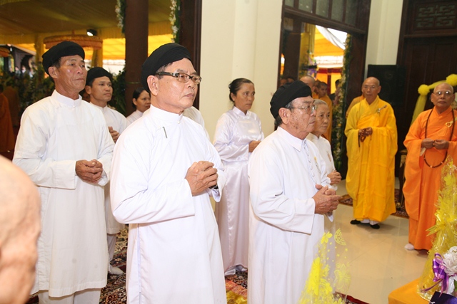 TT. Huế: Ban Trị sự GHPGVN tỉnh kính viếng tang lễ Cố HT. Thích Chơn Thiện