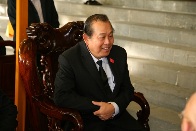 Chính phủ nước CHXHCNVN viếng tang Cố Trưởng lão HT. Thích Chơn Thiện