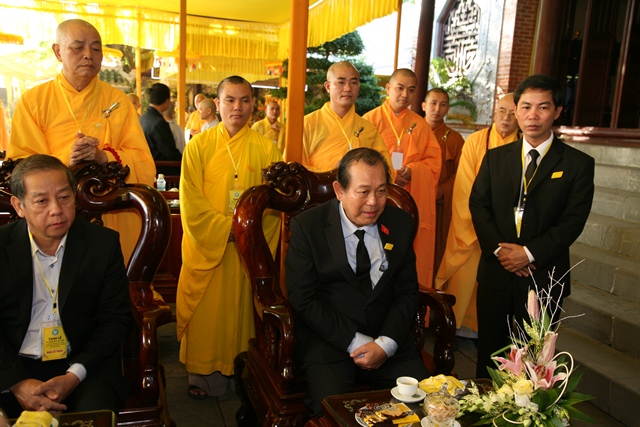 Chính phủ nước CHXHCNVN viếng tang Cố Trưởng lão HT. Thích Chơn Thiện