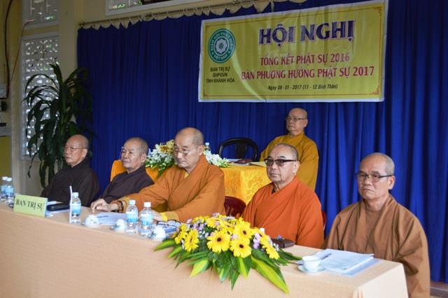 Phật giáo Khánh Hòa tổng kết Phật sự 2016