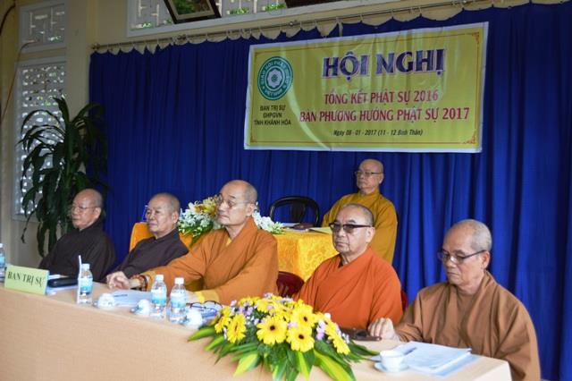 Phật giáo Khánh Hòa tổng kết Phật sự 2016