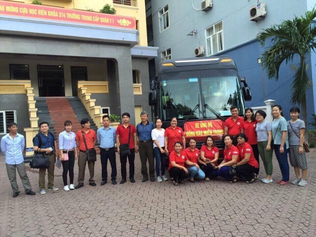 Thanh Hóa: Chùa Lục Nghĩa Trúc trao 570 triệu đồng từ thiện miền Trung