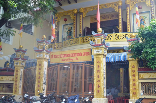 Khánh Hòa: Chùa Nghĩa Hương trang nghiêm Lễ Tưởng niệm Tổ khai sơn