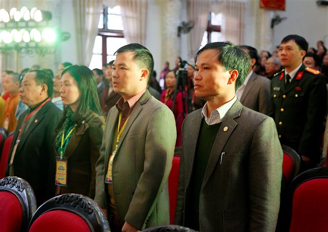 Hà Trung: Đại hội Đại biểu Phật giáo huyện NK IV (2016 – 2021)