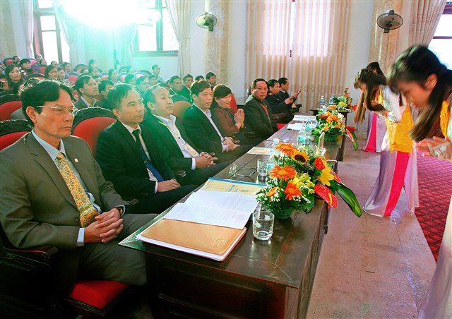 Hà Trung: Đại hội Đại biểu Phật giáo huyện NK IV (2016 – 2021)