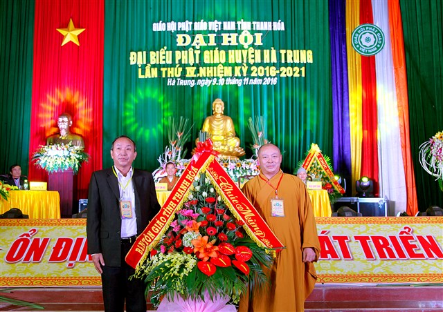Hà Trung: Đại hội Đại biểu Phật giáo huyện NK IV (2016 – 2021)
