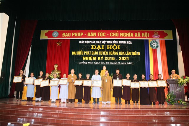 Hoằng Hóa: Phiên trù bị Đại hội Phật giáo huyện lần thứ III