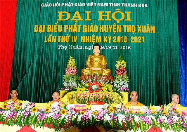 Thọ Xuân: Phiên họp trù bị đại hội PG huyện lần thứ IV