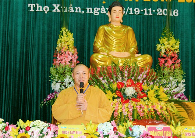 Thọ Xuân: Phiên họp trù bị đại hội PG huyện lần thứ IV