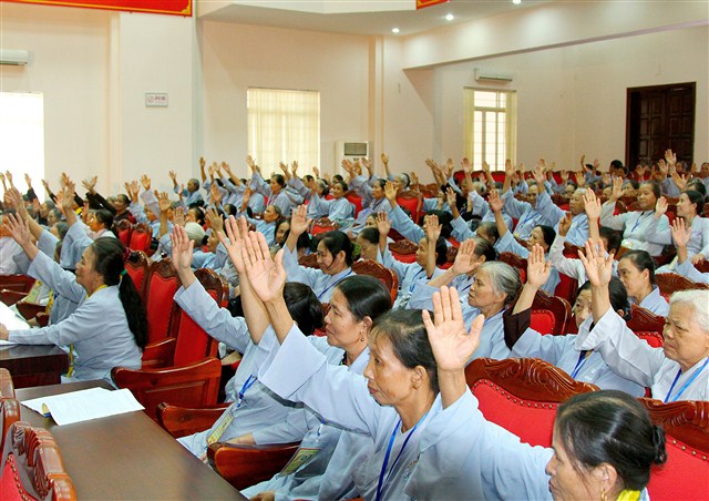 Thọ Xuân: Phiên họp trù bị đại hội PG huyện lần thứ IV