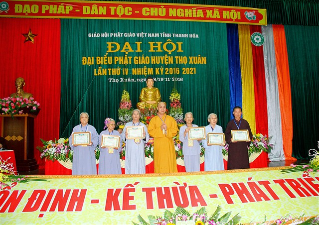 Thọ Xuân: Phiên họp trù bị đại hội PG huyện lần thứ IV