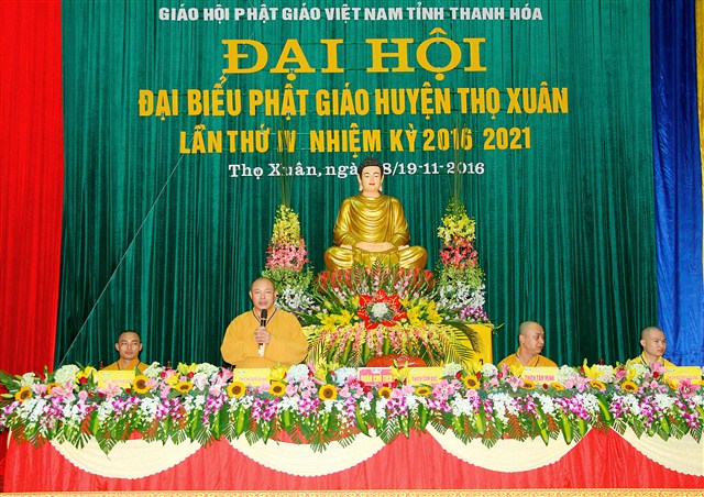 Thọ Xuân: Phiên họp trù bị đại hội PG huyện lần thứ IV