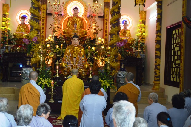 Khánh Hòa: Chùa Nghĩa Hương trang nghiêm Lễ Tưởng niệm Tổ khai sơn
