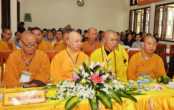 Hà Nội : Đại hội đại biểu Phật giáo quận Hoàn Kiếm nhiệm kỳ VIII (2016 – 2021)