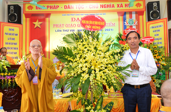Hà Nội : Đại hội đại biểu Phật giáo quận Hoàn Kiếm nhiệm kỳ VIII (2016 – 2021)