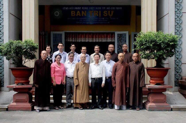 TP.HCM: Lãnh đạo Quận 10 chúc mừng kỷ niệm 35 năm thành lập GHPGVN