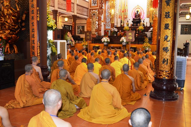 Khánh Hòa: Đại giới đàn Bồ tát Quảng Đức công bố kết quả khảo thí