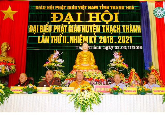 Thạch Thành: Phiên trù bị Đại hội Phật giáo huyện lần thứ II