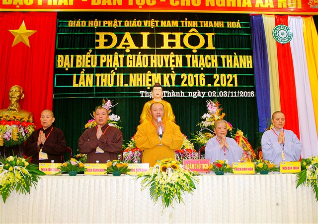 Thạch Thành: Phiên trù bị Đại hội Phật giáo huyện lần thứ II