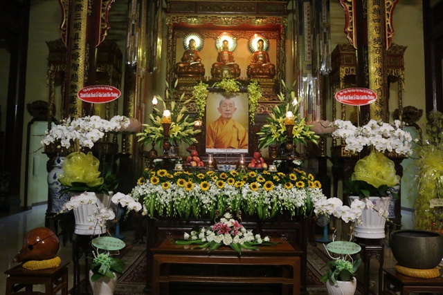 Môn phái Tổ đình Tường Vân và Thiền viện Vạn Hạnh tưởng niệm thọ tang Cố HT. Thích Chơn Thiện