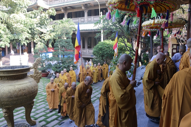 Môn phái Tổ đình Tường Vân và Thiền viện Vạn Hạnh tưởng niệm thọ tang Cố HT. Thích Chơn Thiện