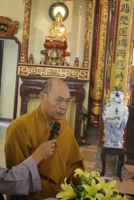 Môn phái Tổ đình Tường Vân và Thiền viện Vạn Hạnh tưởng niệm thọ tang Cố HT. Thích Chơn Thiện