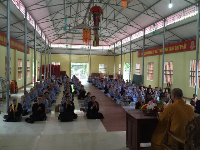 Thọ Xuân: Khóa tu an lạc tháng 9 tại chùa Linh Cảnh
