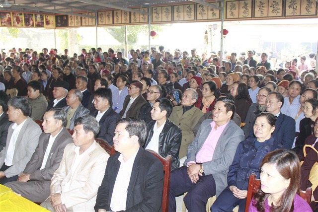 Thanh Hóa: Lễ trì chú rót đồng đúc đại hồng chung chùa Thiên Long