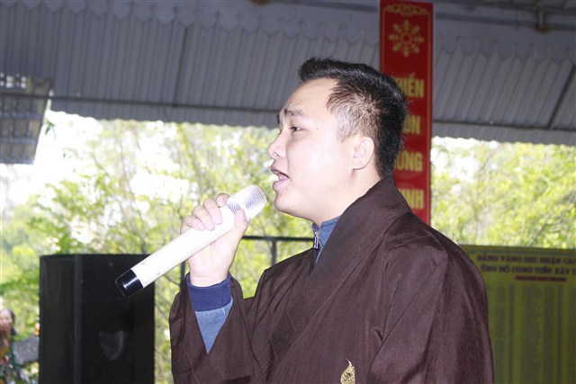 Thanh Hóa: Lễ trì chú rót đồng đúc đại hồng chung chùa Thiên Long