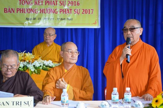 Phật giáo Khánh Hòa tổng kết Phật sự 2016