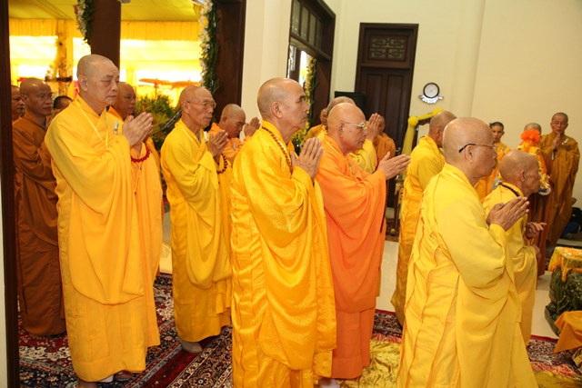 Môn phái Tổ đình Tường Vân và Thiền viện Vạn Hạnh tưởng niệm thọ tang Cố HT. Thích Chơn Thiện