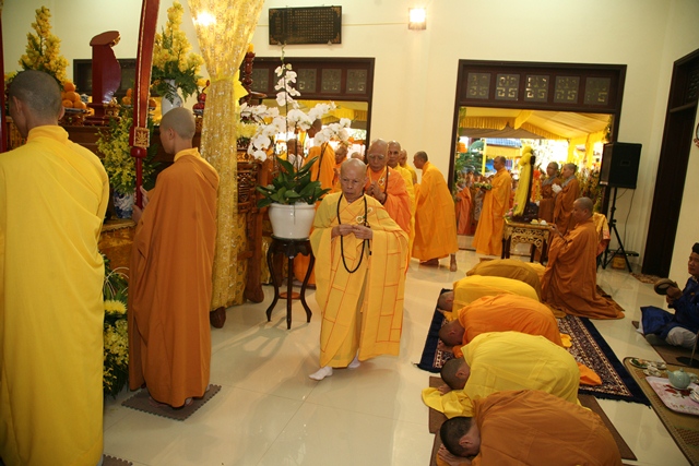 Môn phái Tổ đình Tường Vân và Thiền viện Vạn Hạnh tưởng niệm thọ tang Cố HT. Thích Chơn Thiện