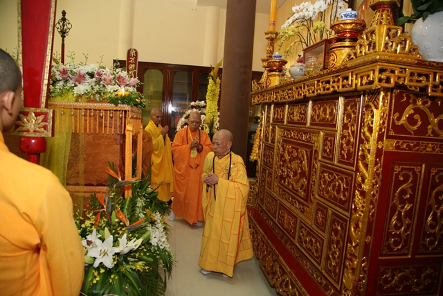 Môn phái Tổ đình Tường Vân và Thiền viện Vạn Hạnh tưởng niệm thọ tang Cố HT. Thích Chơn Thiện