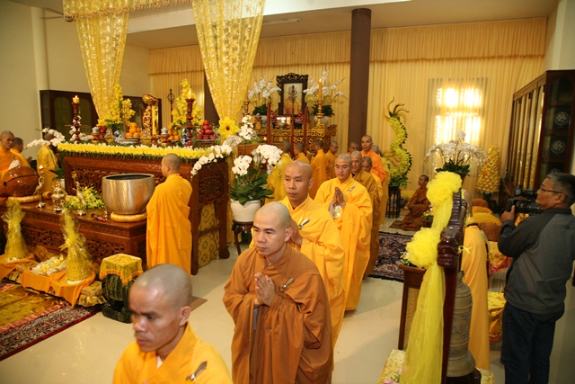 Môn phái Tổ đình Tường Vân và Thiền viện Vạn Hạnh tưởng niệm thọ tang Cố HT. Thích Chơn Thiện