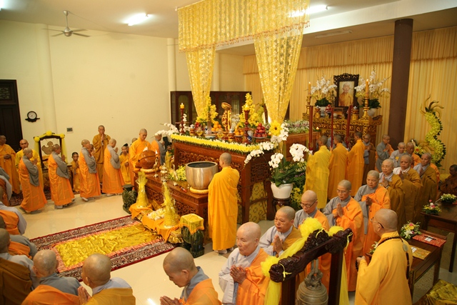 Môn phái Tổ đình Tường Vân và Thiền viện Vạn Hạnh tưởng niệm thọ tang Cố HT. Thích Chơn Thiện