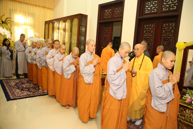 Môn phái Tổ đình Tường Vân và Thiền viện Vạn Hạnh tưởng niệm thọ tang Cố HT. Thích Chơn Thiện