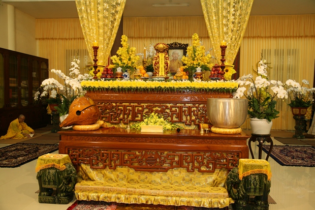 Môn phái Tổ đình Tường Vân và Thiền viện Vạn Hạnh tưởng niệm thọ tang Cố HT. Thích Chơn Thiện