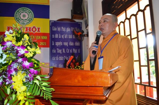 Khánh Hòa: Đại hội Đại biểu Phật giáo huyện Vạn Ninh lần thứ VI (2016-2021)