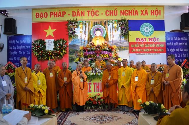 Khánh Hòa: Đại hội Đại biểu Phật giáo huyện Vạn Ninh lần thứ VI (2016-2021)