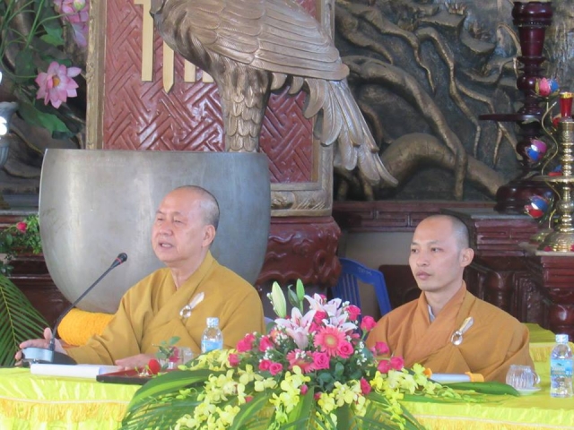 Thanh Hóa: Thiền viện Trúc Lâm Hàm Rồng tổ chức lễ Hằng thuận