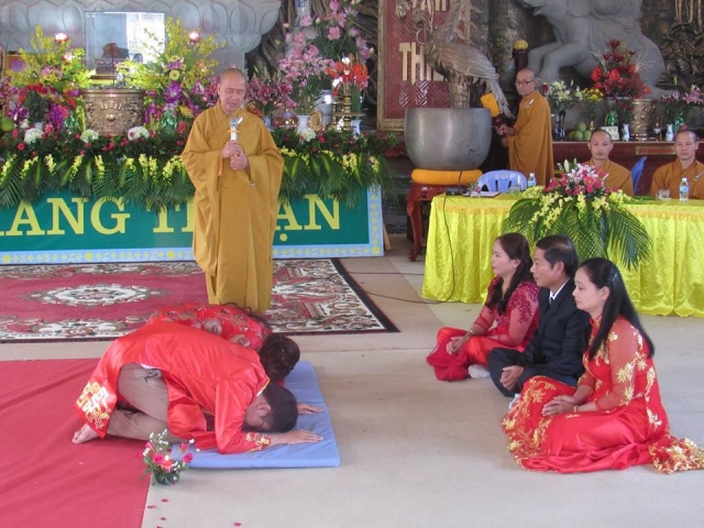 Thanh Hóa: Thiền viện Trúc Lâm Hàm Rồng tổ chức lễ Hằng thuận
